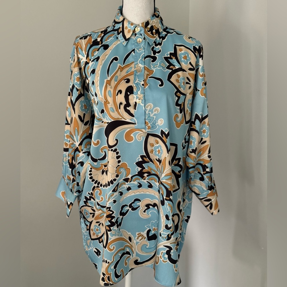 Zara tunic shirt dress size M